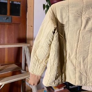 Roam vintage Czech military quilted  jacket.
